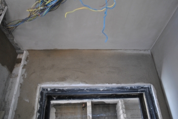 Setting of Angle Corner Bead to Door Frame 01